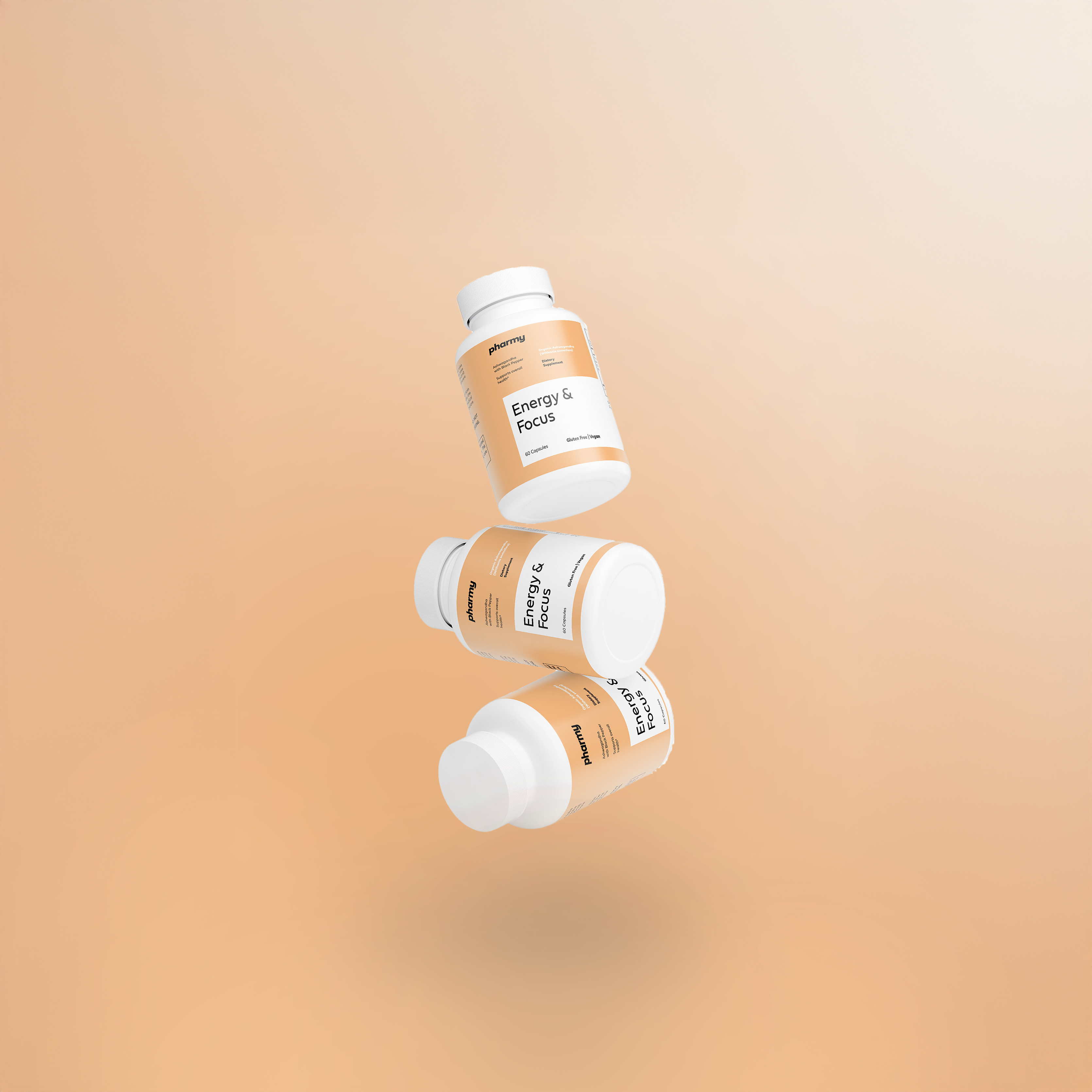 Ashwagandha & Black Pepper Capsules